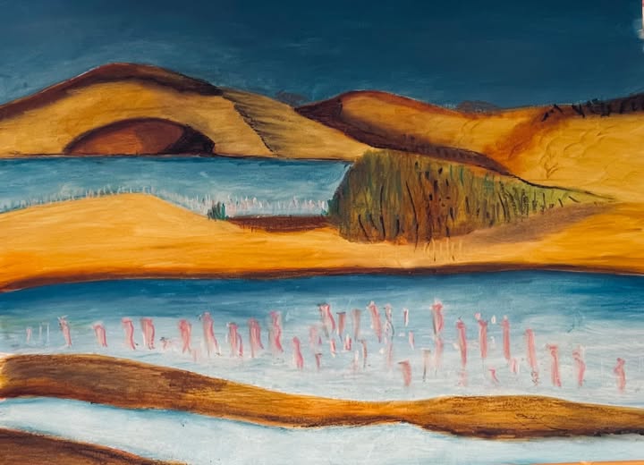 Quiet Horizons (50x65cm)