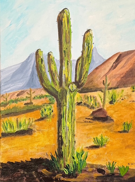 Sentinel of the Desert Sonoran Landscape
